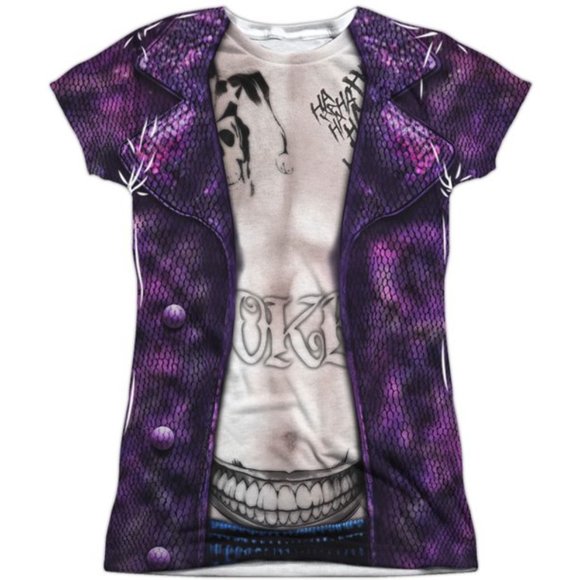 Suicide Squad Joker Costume Shirt - Picture 2 of 8